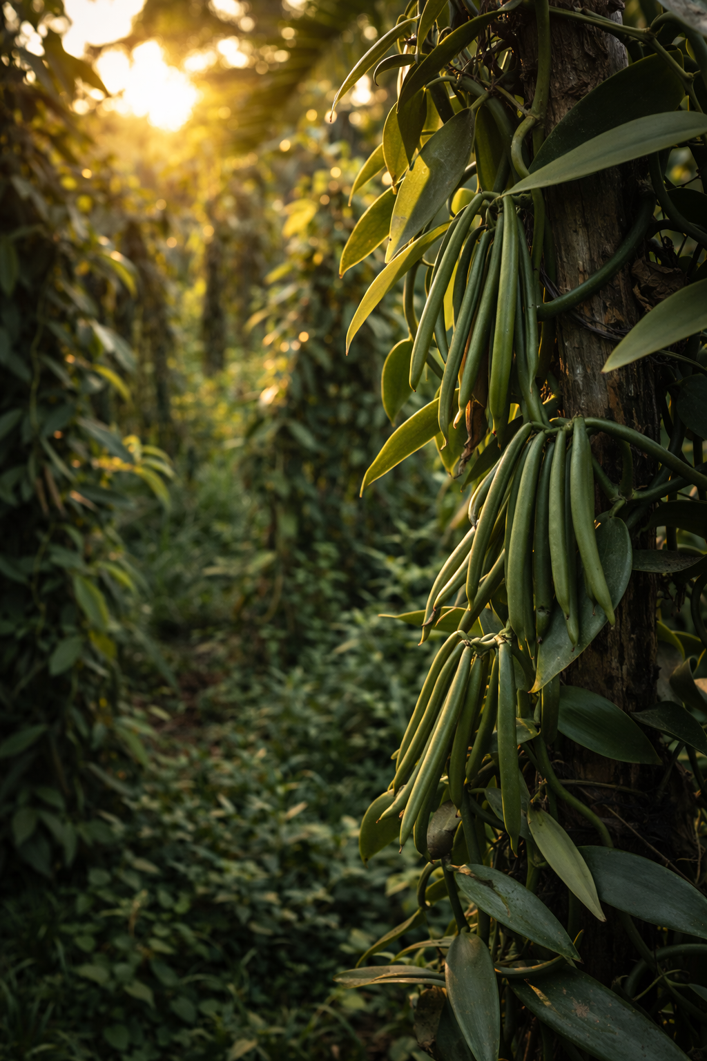 Madagascar vanilla farming